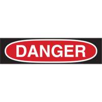 "Danger" Sign, 7" x 10", Polystyrene, English SW638 | King Materials Handling
