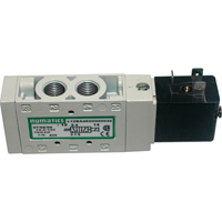 Pilot 5-Way 2-Position 4-Way Solenoid Valves, 1/8" Pipe, 150 PSI TLY603 | King Materials Handling