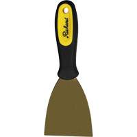 Stiff Wall Scrapers, Brass Blade, 3" Wide, Plastic Handle TQ032 | King Materials Handling