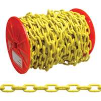 Proof Coil Chain, Low Carbon Steel, 3/16" x 100' (30.4 m) L, Grade 30, 800 lbs. (0.4 tons) Load Capacity TTB312 | King Materials Handling
