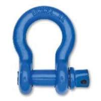 Farm Clevis Anchor Shackle, 1-1/8", Screw Pin, Coated TTB851 | King Materials Handling