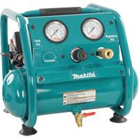 Compact Air Compressor, Electric, 1 Gal. (1.2 US Gal), 125 PSI, 120/1 V TYB851 | King Materials Handling