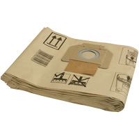 Paper Vacuum Filter Bags, 1 US gal. UAG064 | King Materials Handling