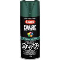 Fusion All-In-One™ Paint, Green, Gloss, 12 oz., Aerosol Can UAJ413 | King Materials Handling
