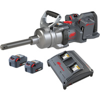 High Torque Cordless Impact Wrench Kit with 6" Anvil, 20 V, 1" Socket UAU668 | King Materials Handling