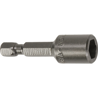 Nutsetter For Metric Sheet Metal Screws, 6 mm Tip, 1/4" Drive, 44.5 mm L, Magnetic UQ813 | King Materials Handling