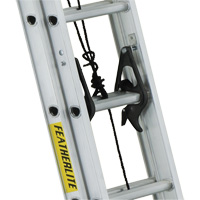 Industrial Heavy-Duty Extension/Straight Ladders, 300 lbs. Cap., 35' H, Grade 1A VC328 | King Materials Handling