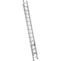 Industrial Heavy-Duty Extension Ladders (3200D Series), 300 lbs. Cap., 25' H, Grade 1A VC325 | King Materials Handling