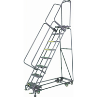 All Directional Ladders, 6 Steps, 24" Step Width, 60" Platform Height, Steel VC402 | King Materials Handling