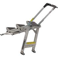 Tilt & Roll Step Stool Ladder, 3 Steps, 34" x 22" x 50.75" High VD439 | King Materials Handling