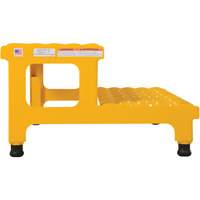 Adjustable Step-Mate Stand, 2 Step(s), 36-3/16" W x 22-7/8" L x 15-1/4" H, 500 lbs. Capacity VD447 | King Materials Handling