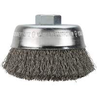 Carbon Steel Crimped Wire Cup Brush VF918 | King Materials Handling