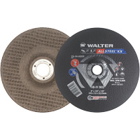 Allsteel™ XX Depressed Centre Grinding Wheels, 9" x 1/8", 7/8" arbor, Type 27 VV777 | King Materials Handling