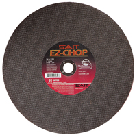 EZ-Chop<sup>®</sup> Chop Saw Wheel, 14" x 3/32", 1" Arbor, Type 1, Aluminum Oxide, 4400 RPM WI910 | King Materials Handling