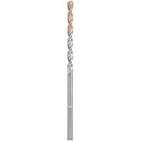 4-Flute Hammer Drill Bit, 3/16", 3-Flat Shank, Carbide WP971 | King Materials Handling