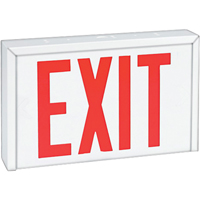 Stella Exit Signs - Exit, LED, 12" L x 12" W, English XB930 | King Materials Handling