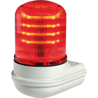 Streamline<sup>®</sup> Modular Multifunctional LED Beacons, Continuous/Flashing/Rotating, Red XE721 | King Materials Handling