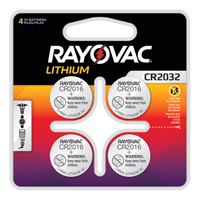 CR2032 Lithium Coin Cell Batteries, 3 V XG858 | King Materials Handling