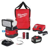 Utility Remote Control Search Light Kit, LED, 4250 Lumens XI959 | King Materials Handling