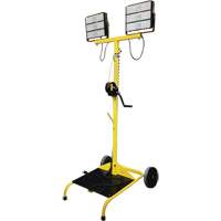 Beacon978 Light Cart with Winch, LED, 150 W, 22500 Lumens, Aluminum Housing XJ039 | King Materials Handling