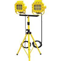 Explosion Proof Floodlight with Tripod, LED, 40 W, 5600 Lumens, Aluminum Housing XJ042 | King Materials Handling