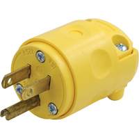 Replacement Plug, PVC, 15 A, 125 V XJ241 | King Materials Handling